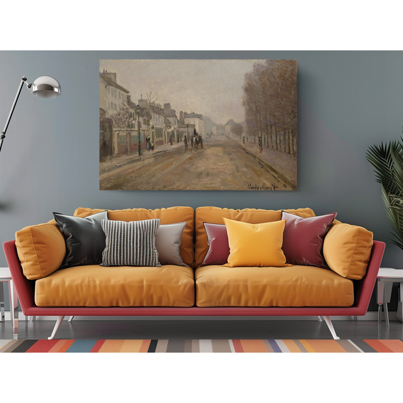 Boulevard Heloise Argenteuil - Impression sur toile tendue, 16" H x 24" W
