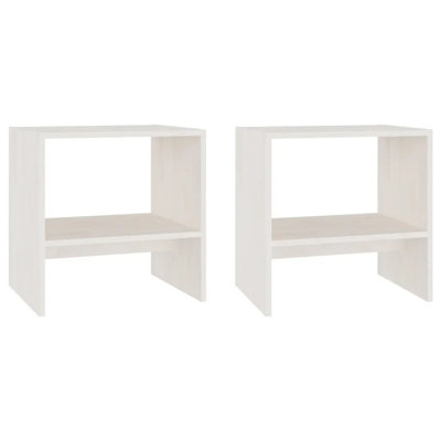 Happ Solid Wood Block Side Table Set