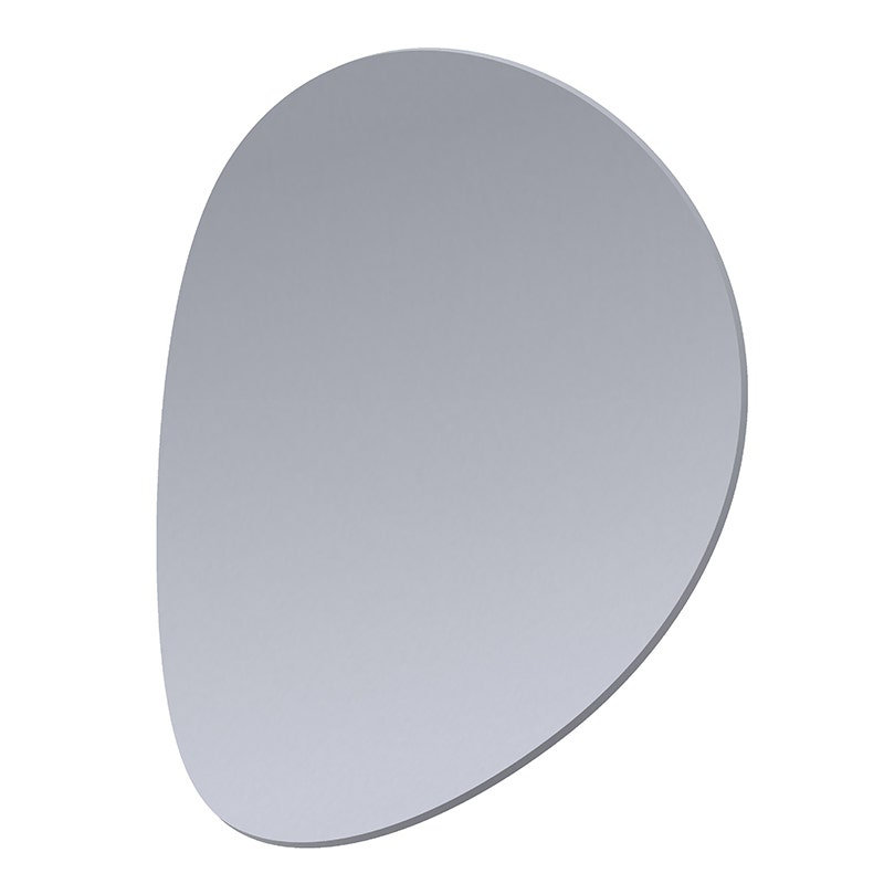 Malibu Discs LED Flush Mounted Sconce, Dove Gray, 10" H x 10" W x 2" D