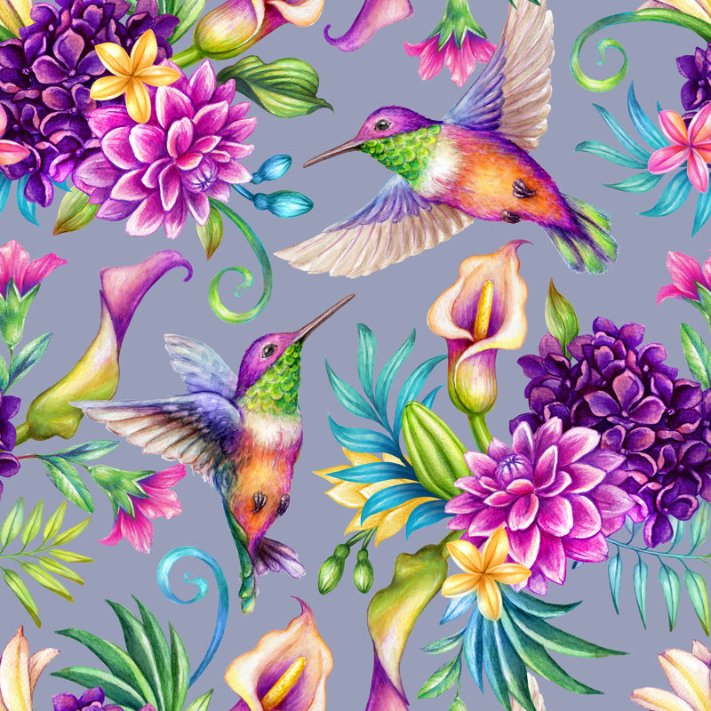 Stratmoor, aquarelle numérique, impression sur toile, H 12 po x l 12 po