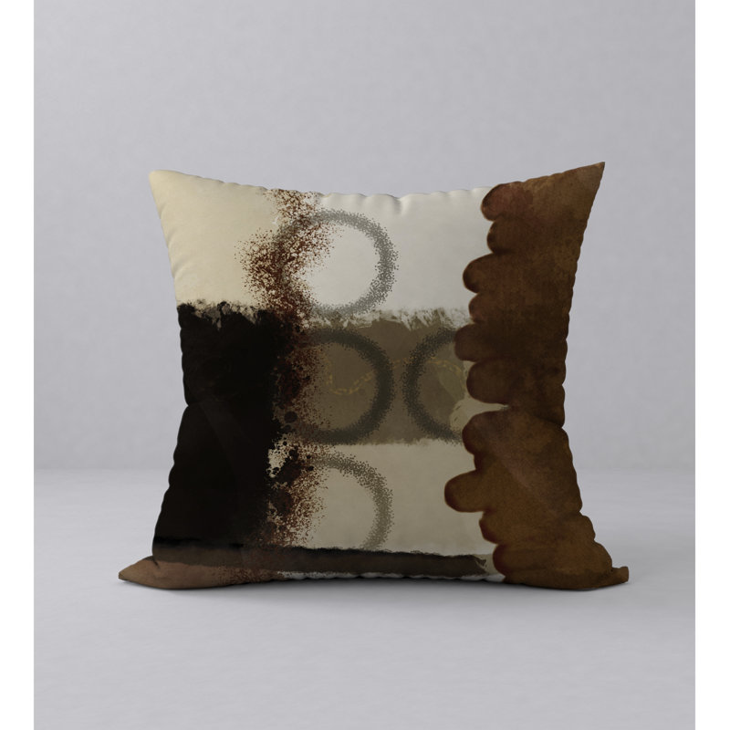  Housse et insert de coussin décoratif décoratif exceptionnel, 18" x 18"