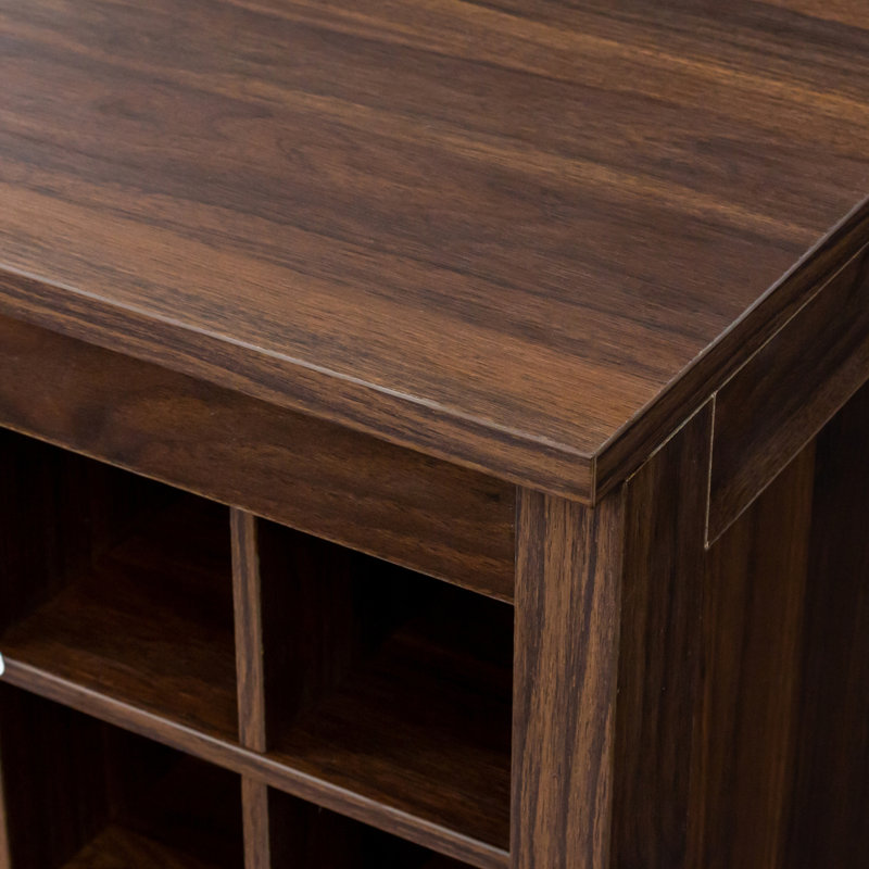 Buffet brun noyer 32 - Conception modulaire élégante pour recevoir