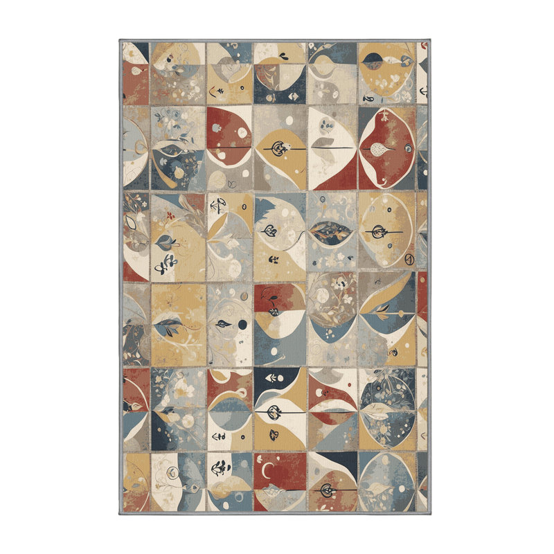 Cheeky Stomp Rug, Rectangle 2' x 3'