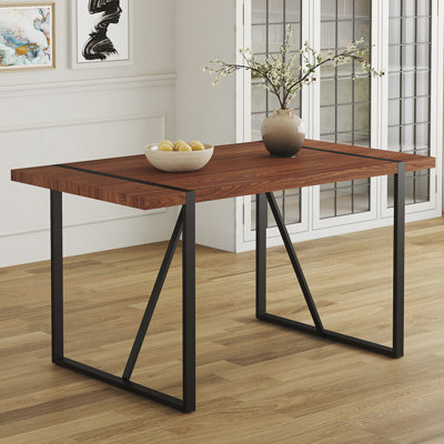 Table à cadre moderne, simple et classique en métal, idéale pour une utilisation quotidienne et une lecture confortable