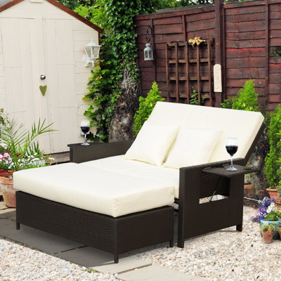 Lounge-Set mit Polstern