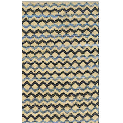 Annia Hand Woven Cotton Geometric Rug