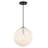 Jadynce 1 - Light Matte Black Sphere Pendant-77894074