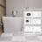 Los Flexi Non-Electric Toilet, Elongated Tankless Toilet, One-Piece Toilet for Bathroom, 17.3-inch ADA Height with Powerful Air Pressure-Assisted Flush, 1.0 GPF & 1000g MaP, 12-inch Rough-In-125320320