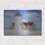  «Winter Lighthouse 1» par Jean Plout, art mural en métal, 16 po x 12 po-184807874