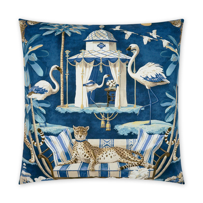 Casablanca Square Pillow Cover & Insert, Dawn, 22"H x 22"W