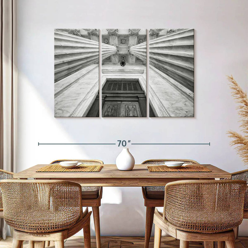 Lilie US Supreme Court Doors, 32" H x 50" W