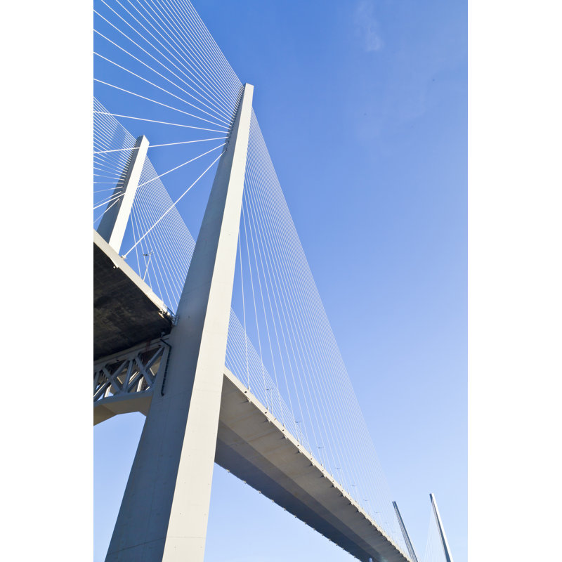 Big Suspension Bridge - Wrapped Canvas Print, 46cm H x 30cm W