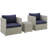 Modway Repose 3 Piece Outdoor Patio Sectional Set-29447109