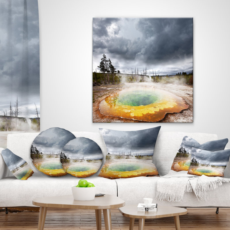 Coussin Schafer Landscape, 16 po x 1 po, Coussin décoratif