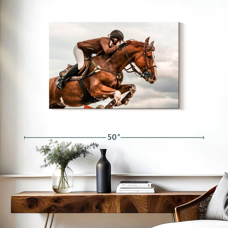 Sireci Equestrian Show Jumping, 24" H x 36" W