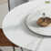 Suzzie Modern Round Dining Table for 6, Sintered Stone Tabletop with Lazy Susan, Carbon Steel Base Pre-Assembly