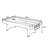 3-in-1 Combination Table Includes Billiards Table IQOWEL 8' Multi Game Pool Table