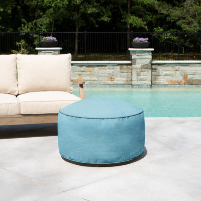 Repose-pieds extérieur rembourré Demi avec coussin Sunbrella®