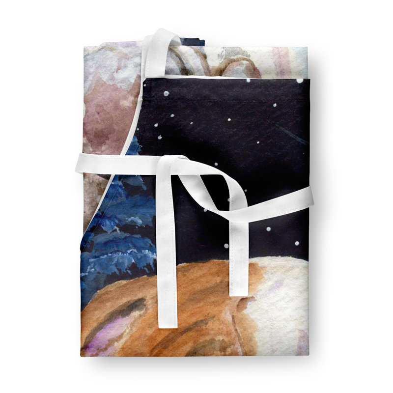 Tablier de bouledogue starry night english