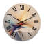 Horloge murale en bois massif Jigna-416997515