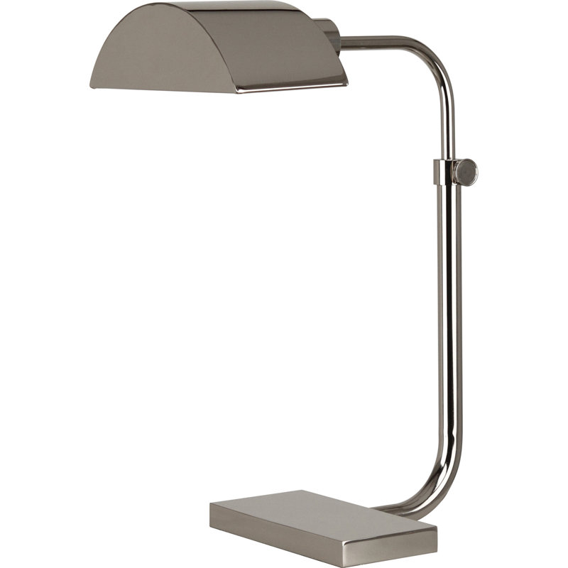 Koleman Desk Table Lamp, Polished Nickel