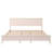Modern Solid Wood Platform Bed-873591846