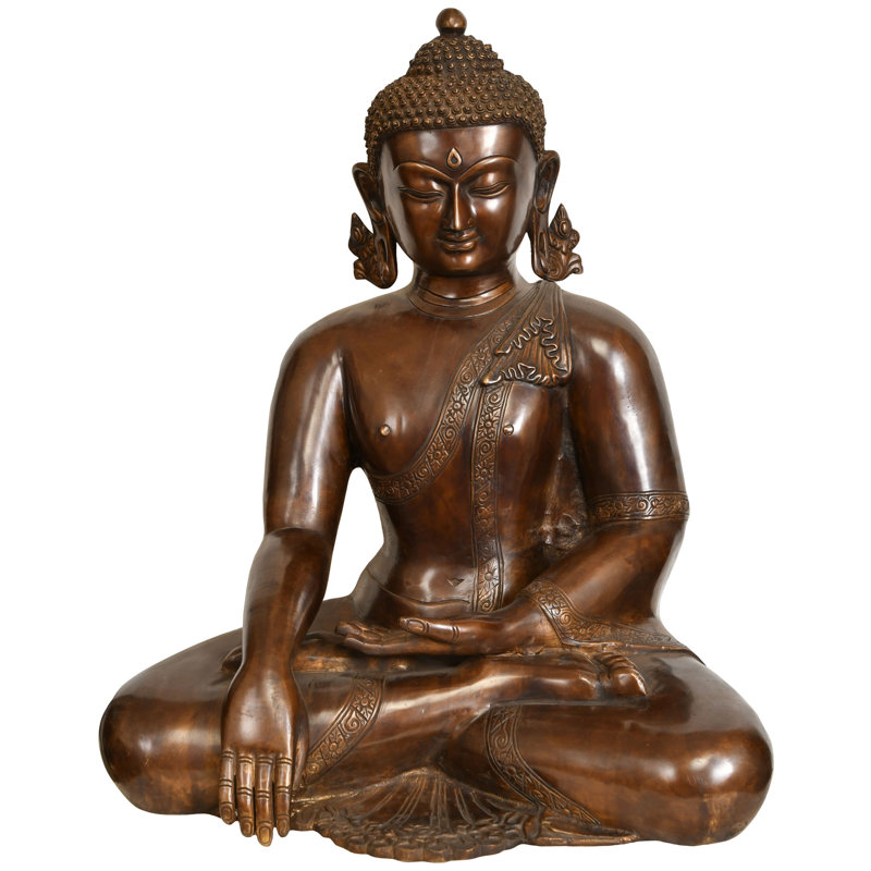Lord Buddha In Earth Touching Geste (bouddhiste tibétain)