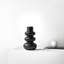 10” Dolomite Stacked Vase - Contemporary Abstract Stacked Sphere Decorative Table Vase - Home or Office Decor Accent - Flower Centerpiece Display Vase - Gift Idea-94283614-86749027