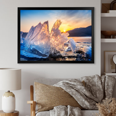 Impression sur toile Icy Alaskan Wilderness I