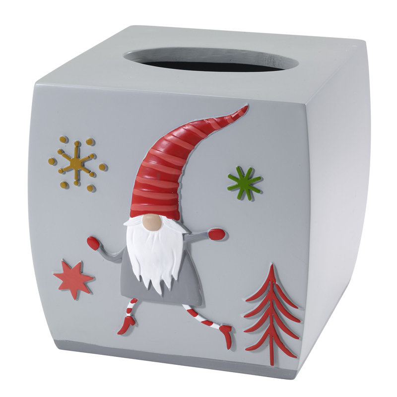 Gnome Walk Bath Tissue Box Cover