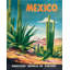 Art sur toile tendue Foundry Select Inconnue, Mexique: F100869