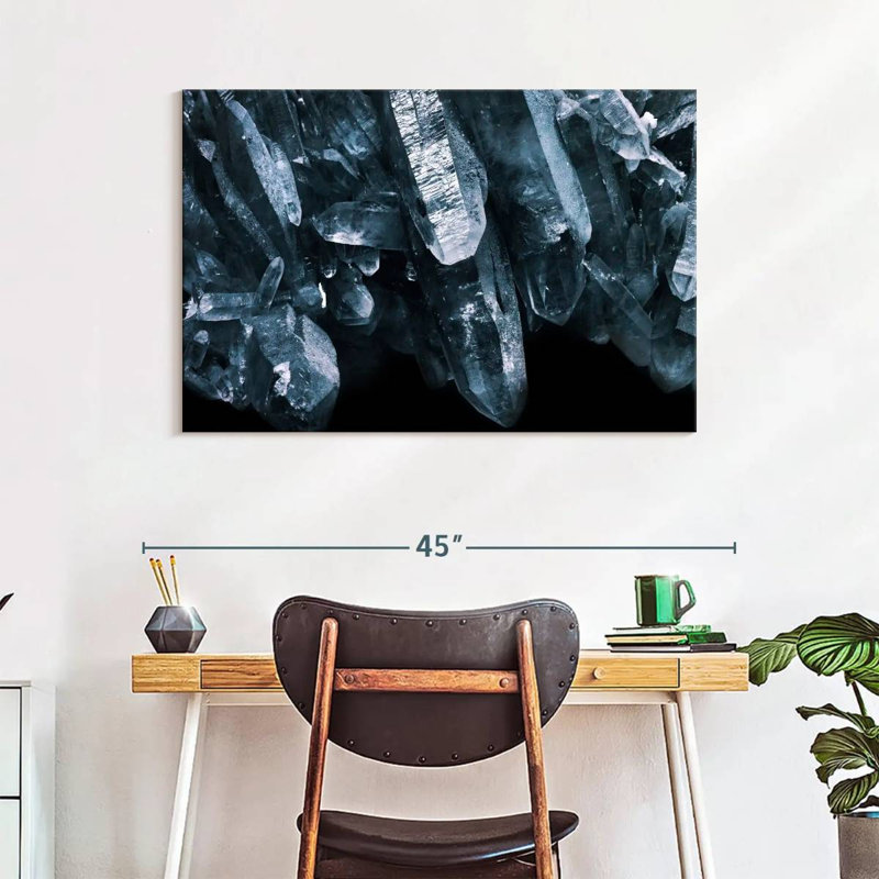 Alvord Raw Quartz Crystals, 26" H x 39" W