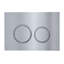 Toilette blanche à fixation murale avec porte-réservoir universel encastré et plaque de poussée en ABS poli Fine Fixtures Aquatide-126557845