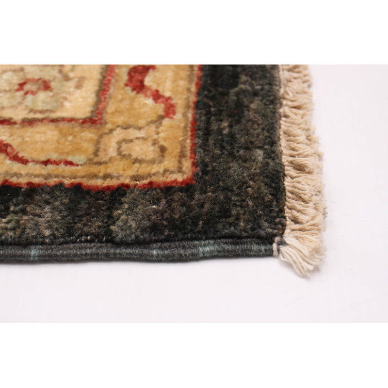 Tapis noir Chobi Finest 8 pi 10 po x 12 pi 0 po
