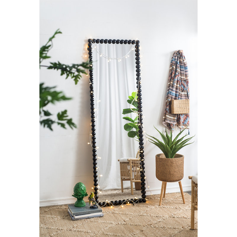Rectangle Black Mirror, 72" x 23"