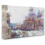 Canal Through Venice Italy In Abstract - Wrapped Canvas Painting-55315607
