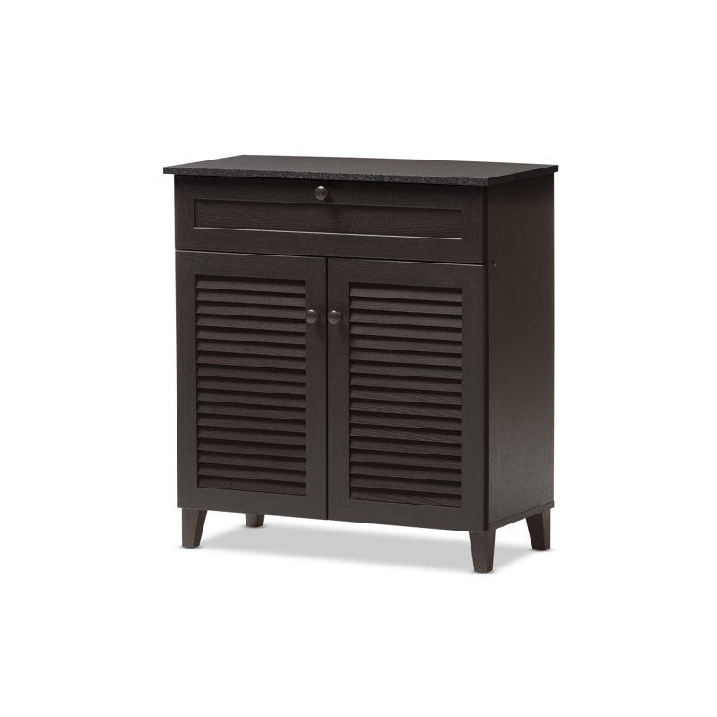 Gutzwiller 12 Pair Shoe Storage Cabinet