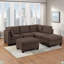 Chaise sans accoudoirs en tissu 1pc-1063109070