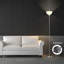Lampe sur pied 70 "avec télécommande-645801939
