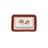 Nutcracker Bone China Butter Dish