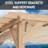 Carport Wood Corner Garage Shed-99310234