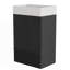 Meuble-lavabo autoportant avec lavabo en céramique-691879263