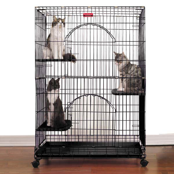 Rosemond Cat Cage, Black