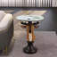 Table d'appoint avec tête de cerf et table d'appoint