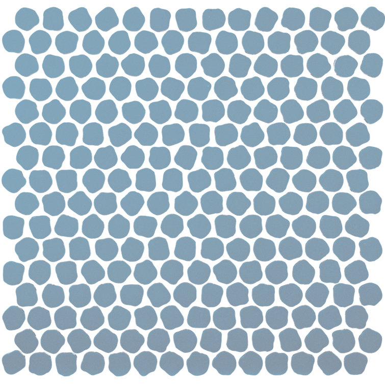 Bonbon Pennyround Italian Porcelain Mosaic