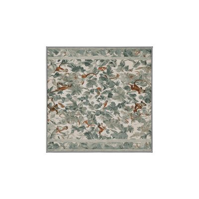 Machine Washable Brown Area Rug