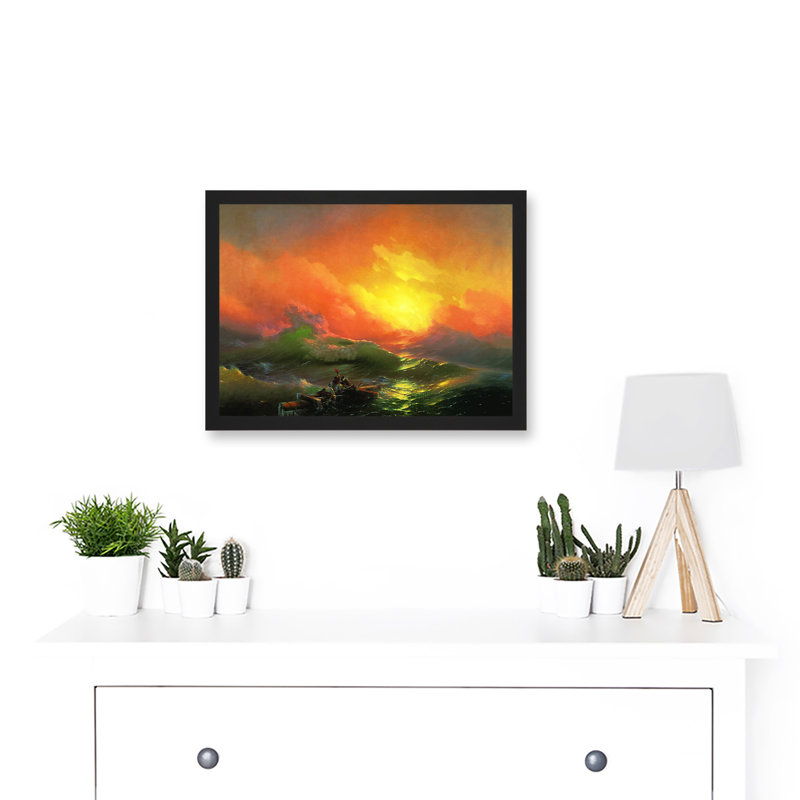 Aivazovsky Ivan The Ninth Wave Marine - Single Picture Frame Painting