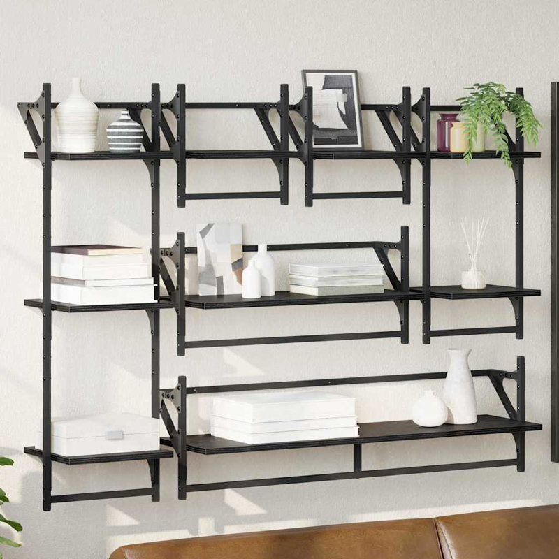 Floating Shelf, Black Oak