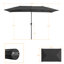 Grand parasol rectangulaire rectangulaire à double face pour marché-1158760796-1158760785