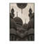 Tapis marocain orné Glam Abaokoro lavable à la machine - reliure noire-535719833